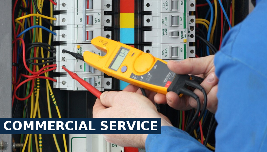Commercial service electrical services Worcester Park